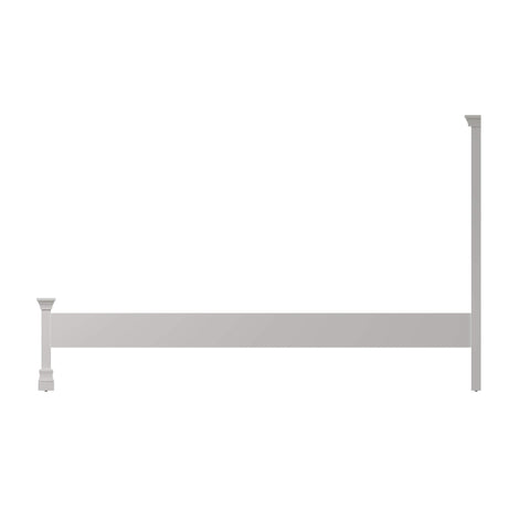 Swayne Single Bed - White