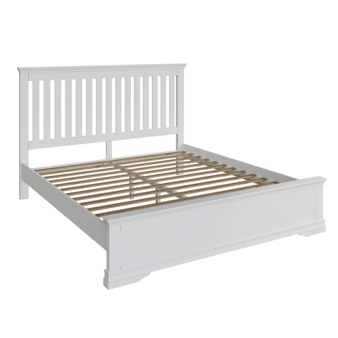 Swayne Super King Bed - White