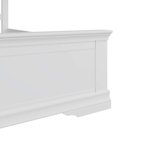 Swayne Super King Bed - White