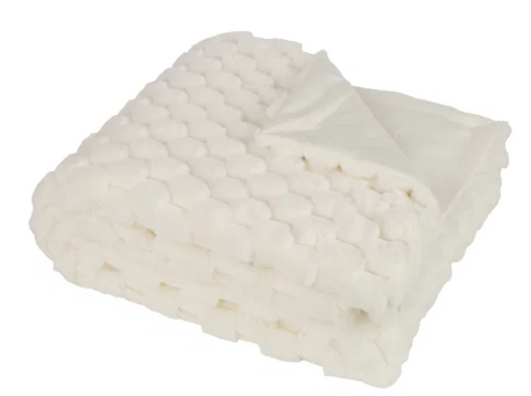 TH-KOOCHIKOO THROW IVORY