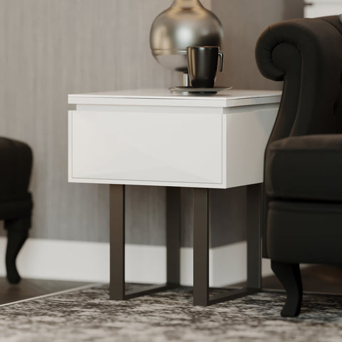 Esme - End Table - Grey - P1918ET01 - Mint