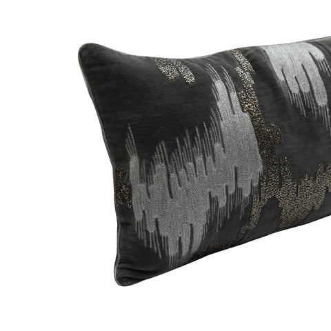 20059-B_Hand_Embroidered_Grey_Velvet_Cushion_C