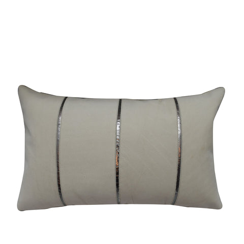20192-B-C_Metallic_Stripe_Ivory_Cushion_A