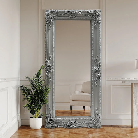 27145 shiny silver 90x186cm