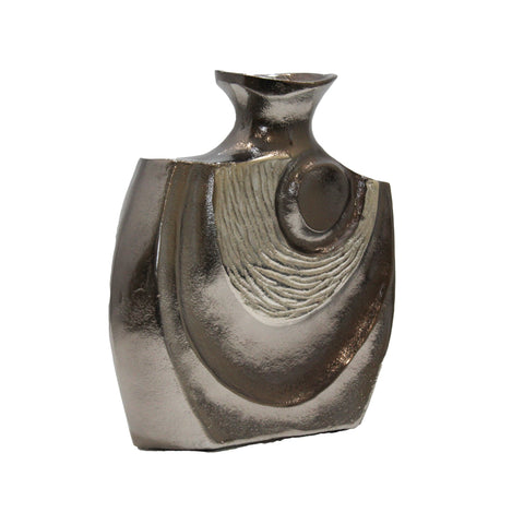 3108_Small_Antique_Nickel_Silver_Aluminium_Vase_C