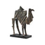 3186_Large_Mahogany_Patina_Black_Aluminium_Camel_Sculpture_B