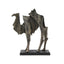 3186_Large_Mahogany_Patina_Black_Aluminium_Camel_Sculpture_D