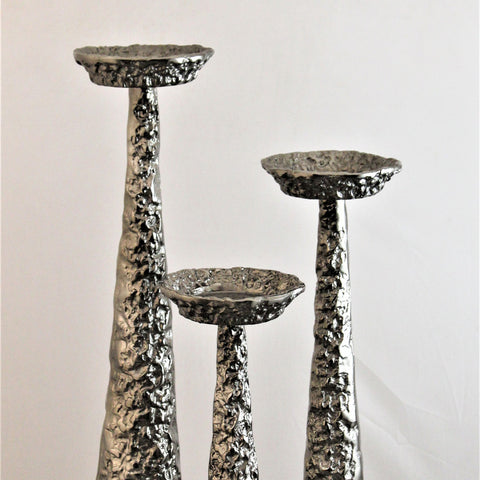 3197_Large_Aged_Brass_Aluminium_Pillar_Holder_D