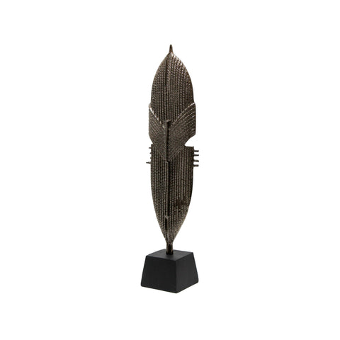3412_Large_Aged_Brass_Aluminium_Sculpture_B