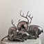 3527_Small_Antique_Nickel_Aluminium_Reindeer_Sculpture_F