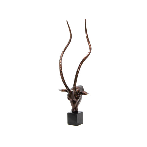 3606_Small_Windsor_Gloss_Aluminium_Deer_Sculpture_With_Granite_Base_A