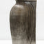 3703- Ribbed Aged Brass Aluminium Vase Large 1