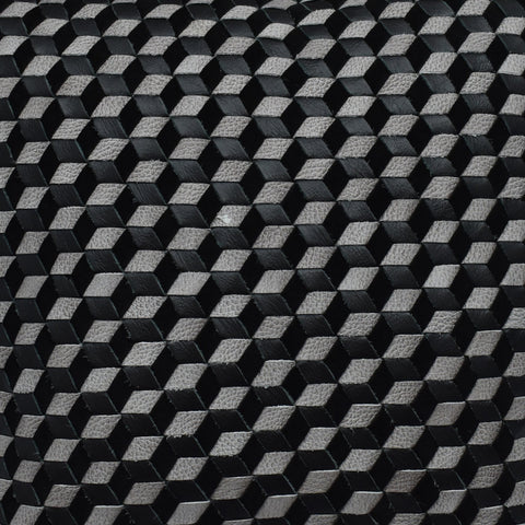 40663-F_Square_Black_and_Ivory_Suede_Leather_Cushion_D