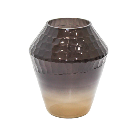 51898_Small_Bronze_Glory_Blown_Glass_and_Hand_Carved_Vase_B