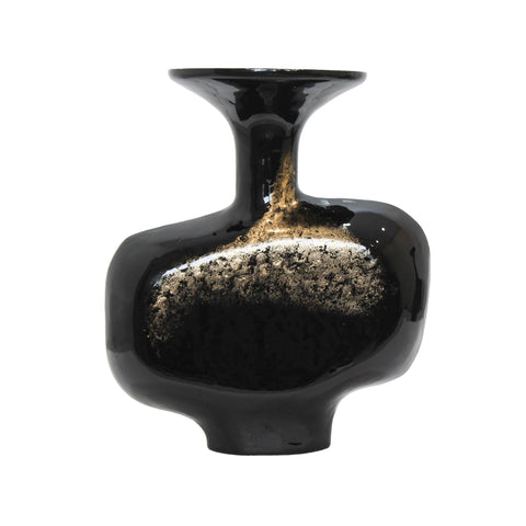 52529_Medium_Midnight_Gold_Blown_Glass_Vase_With_Enamel_A