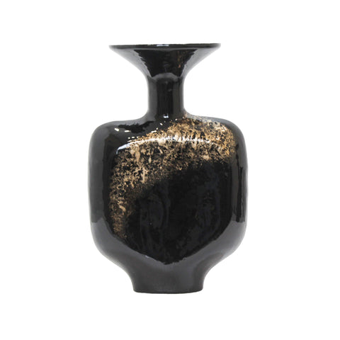 52530_Large_Midnight_Gold_Blown_Glass_Vase_With_Enamel_A