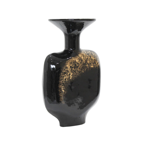52530_Large_Midnight_Gold_Blown_Glass_Vase_With_Enamel_C