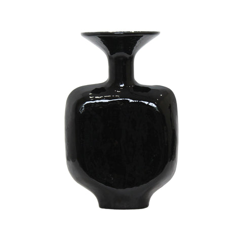 52530_Large_Midnight_Gold_Blown_Glass_Vase_With_Enamel_D