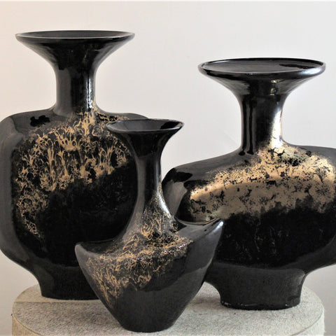 52530_Large_Midnight_Gold_Blown_Glass_Vase_With_Enamel_H