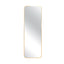 AL21003-S- Small Gold Framed Curved Rectangular Mirror 1