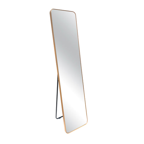 AL21003-STAND- Standing Gold Framed Mirror 1