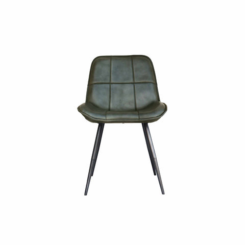 Aiden Leather Chair - Olive