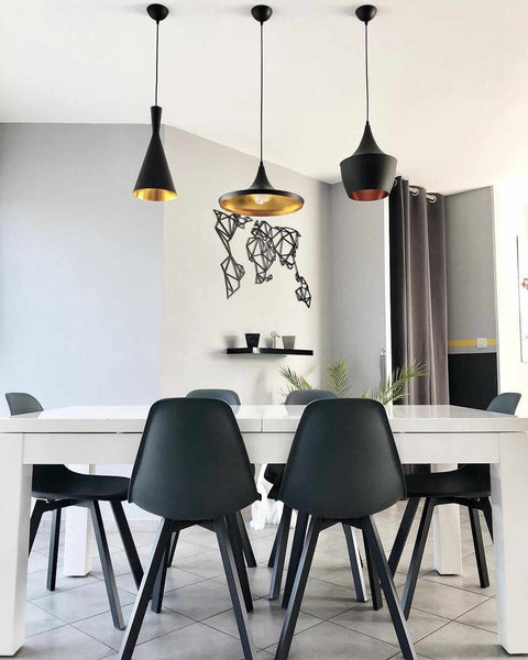Ash - Pendant Light - Black