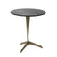 Asher - Black Marble and Antique Gold Lamp Table  - 10244 - Mint