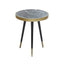 Asher - Large Black and Gold Side Table - 10251 - Mint