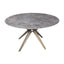 Avani - 1.5m Round Dining Table - Grey Marble - Mint
