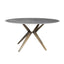 Avani - 1.5m Round Dining Table - Grey Marble - Mint