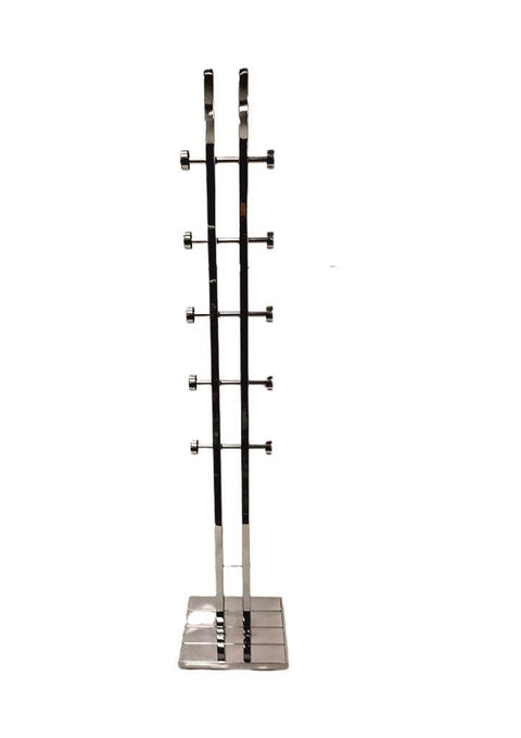 BSG-90823-GSP- Coat Stand - Glossy Steel Polish