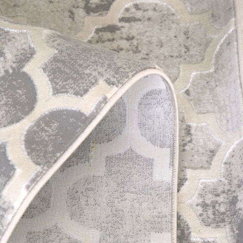 BARI - 1.6m x 2.3m Rug - Cream - Mint