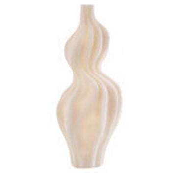 Broc Marble Organic Twist Vase