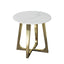 Celeste - Gold and Marble - End Table   - CS-7233-1 - Mint
