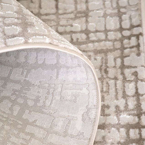 36865B - 1.6m x 2.3m Rug - Light Beige - Mint