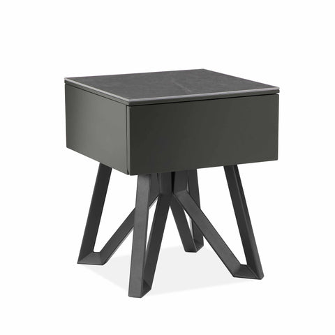 Cruz - Side Table - Dark Grey - P1970ET01 - Mint