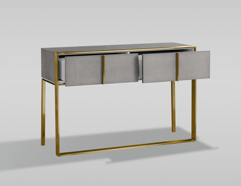 DG-43187 Astella console open drawers
