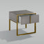 DG-43189 Astella lamp table open drawer