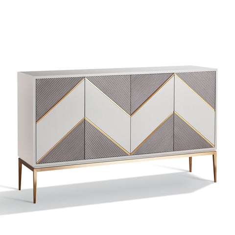 DG_20334_Grey_and_Dark_Nickle_Chevron_4_Door_Sideboard_B