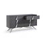 Divano - Dresser with Silver Design Detail + Glass