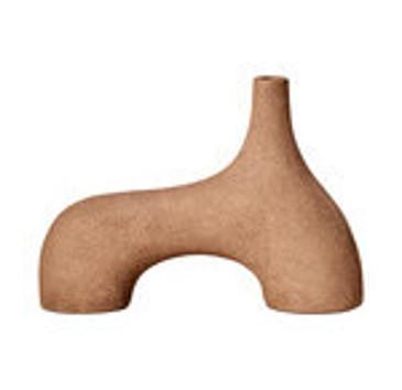 Dunas Textured Beige Small Vase