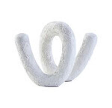 Dunas White Small Loop Sculpture