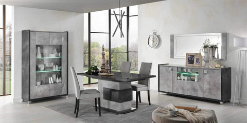 Elegante - Rect Wood Ext Table B