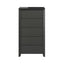 Elite - 5 Drawer Tall Chest Matt Dark Grey - P1437DC11 - Mint