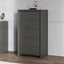 Elite - 5 Drawer Tall Chest Matt Dark Grey - P1437DC11 - Mint