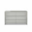 Elite - 6 Drawer Chest Grey
