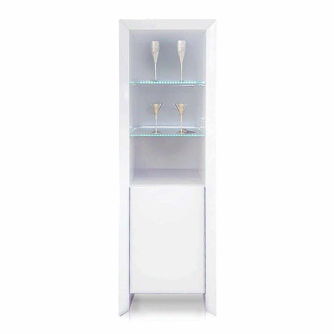 Elite - Display Cabinet White