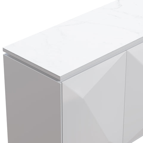 Esme - 3 Door Sideboard - Grey - P1918SB07 - Mint