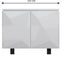 Esme - Medium Sideboard - Grey - P1918SB08 - Mint